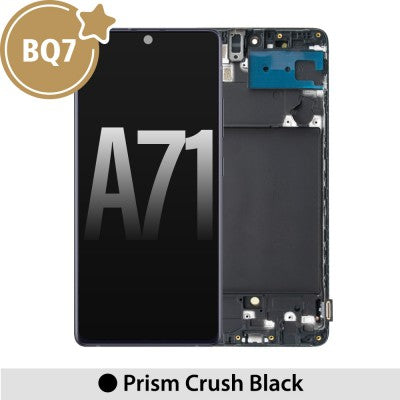 Tecguru-Samsung Galaxy A71 A715F OLED Screen Replacement Digitizer GH82-22152A/22248A (Service Pack)-Black Tecguru-Samsung Galaxy A71 A715F OLED Screen Replacement Digitizer GH82-22152A/22248A (Service Pack)-Black
